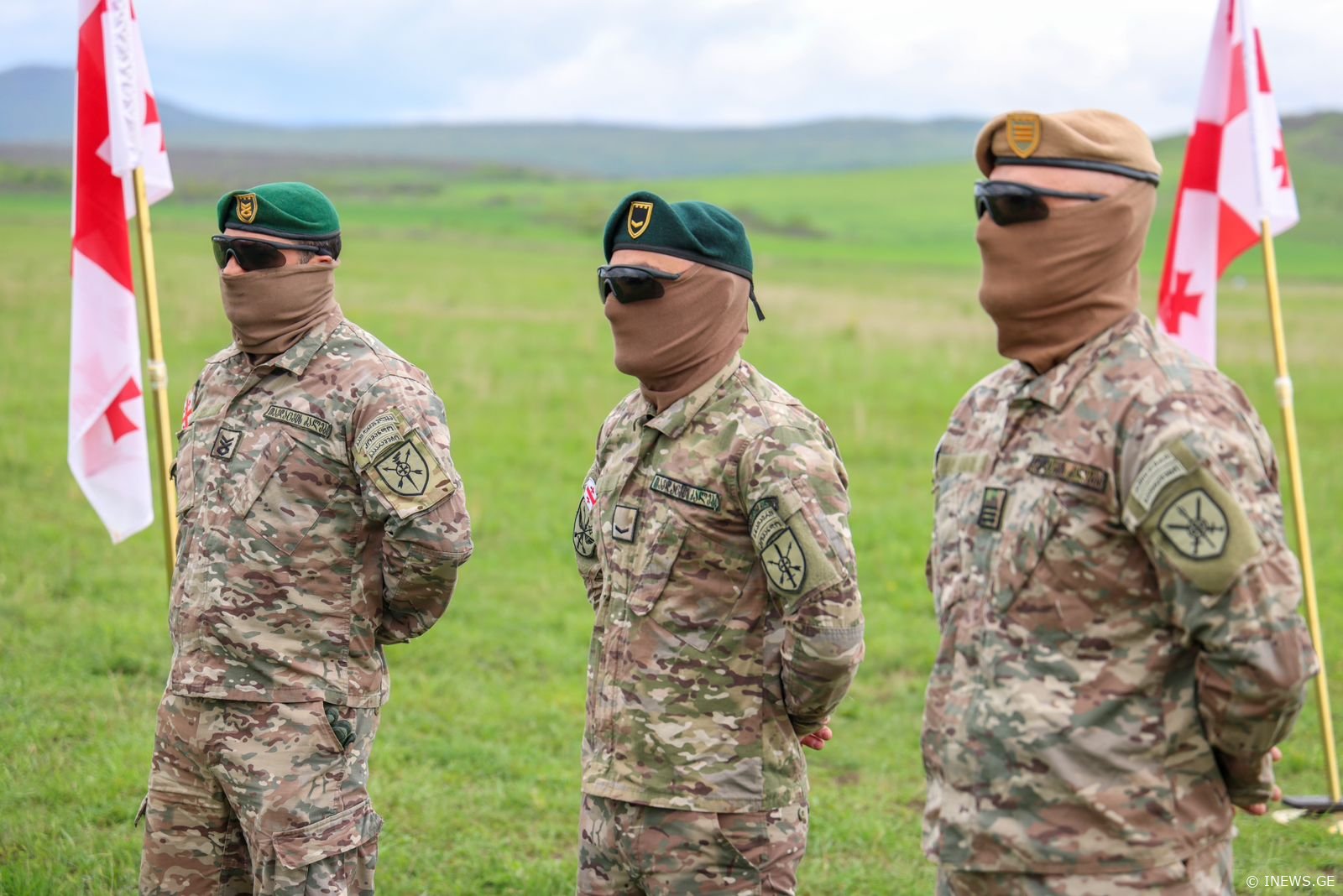 საპარაშუტო მომზადების სკოლაში კურსის გამოშვების ცერემონია გაიმართა