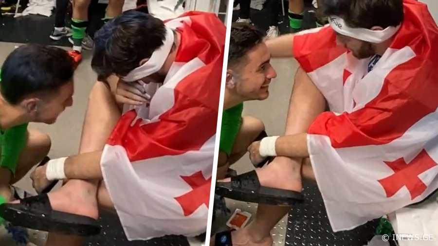 VIDEO: კვარაცხელიამ ჩემპიონობის შემდეგ გასახდელში იტირა - ემოციური კადრები!