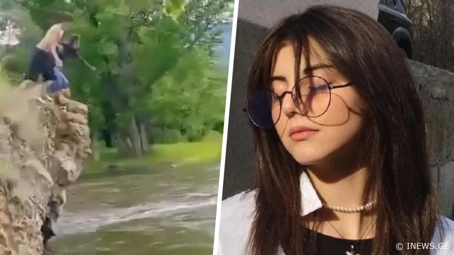 VIDEO: საბედისწერო ნახტომი - 15 წლის გოგოს დაღუპვამდე გადაღებული ბოლო კადრები