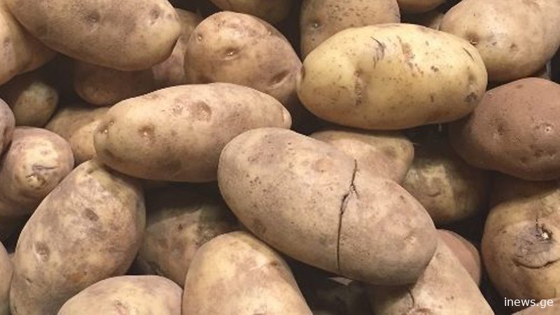 საზღვარზე შემოტანილი 21.5 კგ ტონა კარტოფილი უკან გააბრუნეს - მიზეზი ცნობილია