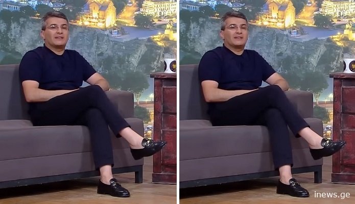 რა ღირს ფეხსაცმელი, რომელიც მამუკა მდინარაძეს შიშველ ფეხზე აცვია