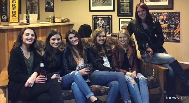 სოციალური ქსელი ახალ თავსატეხს უმკლავდება - სად აქვს შუაშუ მჯდომ გოგონას ფეხები
