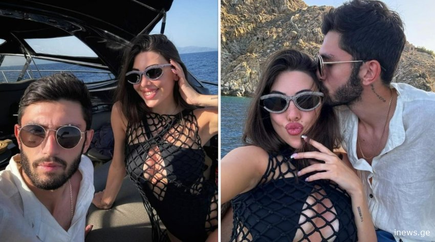 PHOTO: როგორ ისვენებს ირაკლი აზაროვი თავის მეუღლესთან ერთად - კადრები შვებულებიდან