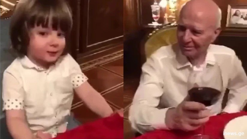 VIDEO: ასე გამოიყურება ახლა ასლან აბაშიძე - ვრცელდება ვიდეო პატარა შვილთან ერთად