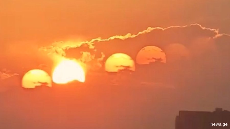 ჩინეთის ქალაქ ჩენდუს ცაზე 7 მზე გამოჩნდა - რა იწვევს ამ იშვიათ მოვლენას