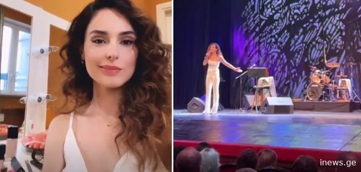 VIDEO: “მთელი გულით მინდა..” – ნახეთ სოფო ნიჟარაძეს გამოსვლამ ფურორი მოახდინა,დარბაზში ოვაციები არ წყდებოდა