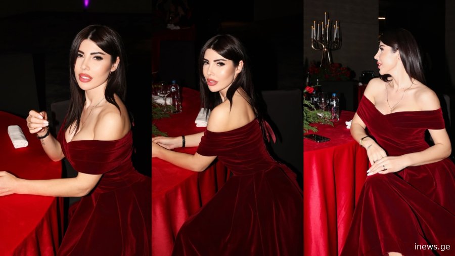 ფოტო: „მაგალითი, თუ როგორი უნდა იყოს ქალი“ – თამო ვაშალომიძე ბორდოსფერ კაბაში ბრწყინავს