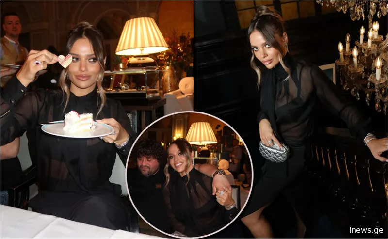 PHOTO: "ლავასოღლისა" და ცნობილი ბათუმელი მოდელის წვეულება რომის მდიდრულ სასტუმროში - 230 000 დოლარიანი სამკაულით წარმოდგენილი ნინიკო ნაცარაშვილი