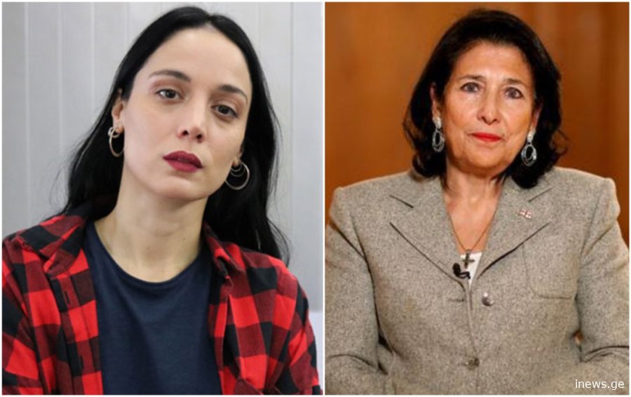 ქალბატონო პრეზიდენტო, ხდება რამე? ნანკა კალატოზიშვილი სალომე ზურაბიშვილს მიმართავს