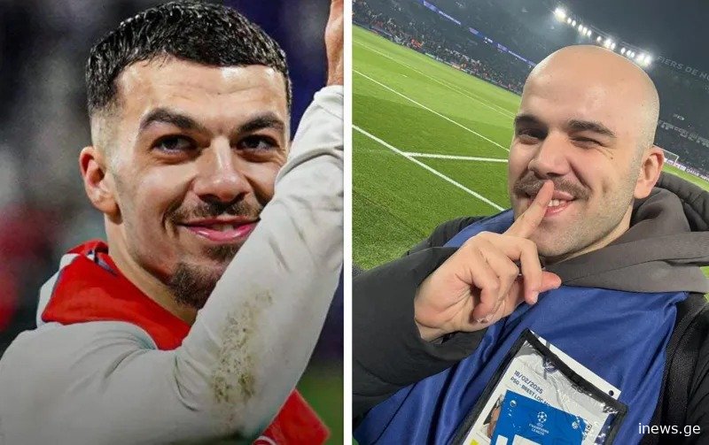 "მაგრად გაგეპარეთ ხო, როგორც მცველებს" - საბა საპანაძე გიორგი მიქაუტაძეზე სახალისო ისტორიას აქვეყნებს, რა მისწერა მას ბომბარდირმა