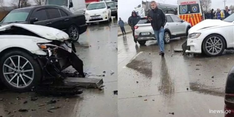 ერთმანეთს 5 მანქანა და ტრაილერი შეეჯახა - სად მოხდა ავარია საქართველოს მთავარ ავტობანზე