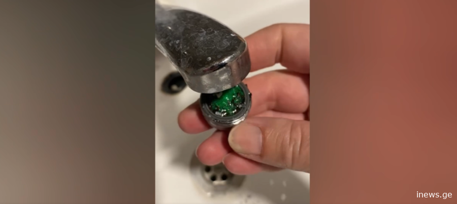 რა დახვდა მოქალაქეს, როდესაც მან ონკანი გახსნა - "ის მაინც მითხრან რა არის"