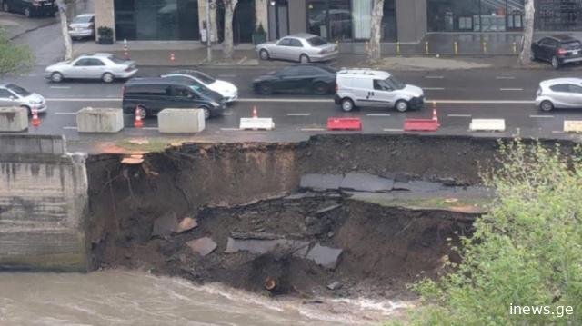 რას აცხადებს დედაქალაქის მერია თბილისის მარცხენა სანაპიროზე გზის ჩანგრევასთან დაკავშირებით?