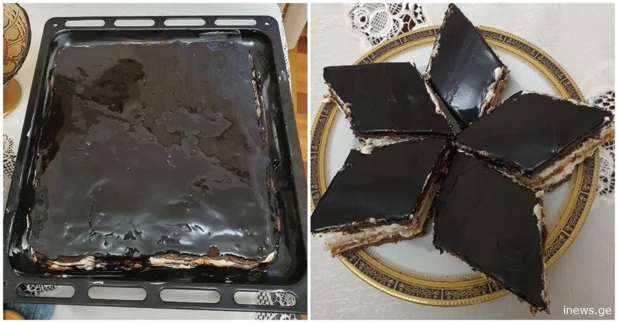 „სახლურს ვერაფერი ჯობს“ - „კარალევსკი“ ნამცხვრის რეცეპტი მკითხველისგან“