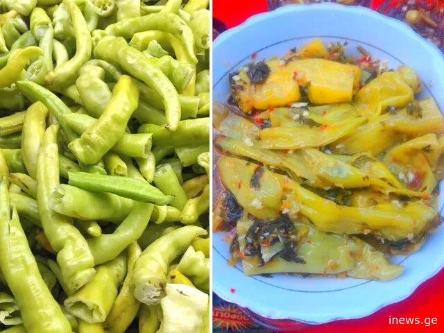 სიგემრიელე მოვიდა, მსგავსი გასინჯული არ გაქვთ - წიწაკა ზეთით და ძმრით