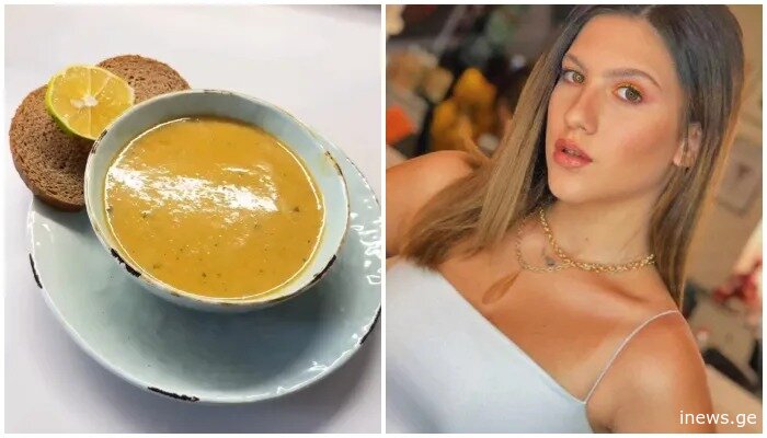 სადილი მთელი ოჯახისთვის - რუსკა ქარქაშაძის ოსპის კრემ-სუპის რეცეპტი