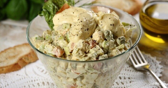 სასწაული სალათი ქათმის ხორცით - მსგავსი არაფერი გამისინჯავს