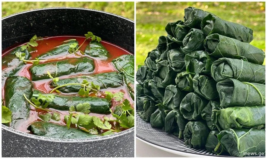 "ეს არის სასწაული, აუცილებლად სცადეთ მომზადება, წარმოუდგენლად გემრიელია!" - ფხალის ფოთოლში გადახვეული ტოლმა