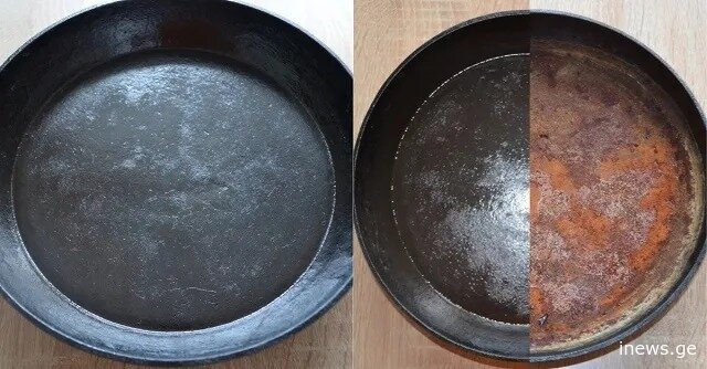 რაც ეს მეთოდები მასწავლეს, ტაფებს წამებში ვაპრიალებ - სცადეთ თქვენც