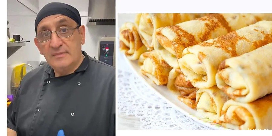 თხელი ბლინები ალეკო ჯავაშვილის რეცეპტით: "ამ ცომით ნებისმიერ ტაფაზე გამოგივათ"