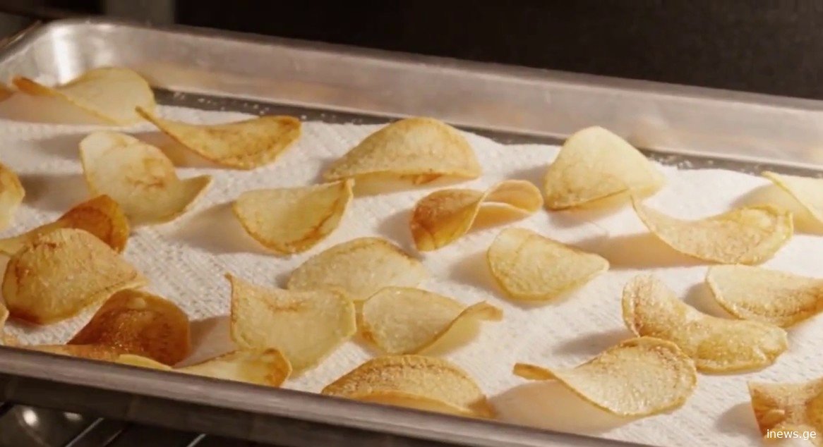 მარტივი რეცეპტი - უგემრიელესი ჩიფსების სახლში მომზადების განსხავებული მეთოდი