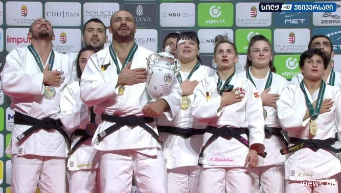 VIDEO: ბუდაპეშტში ქართული ჰიმნი ჟღერს - საქართველოს ნაკრები მსოფლიო ჩემპიონია