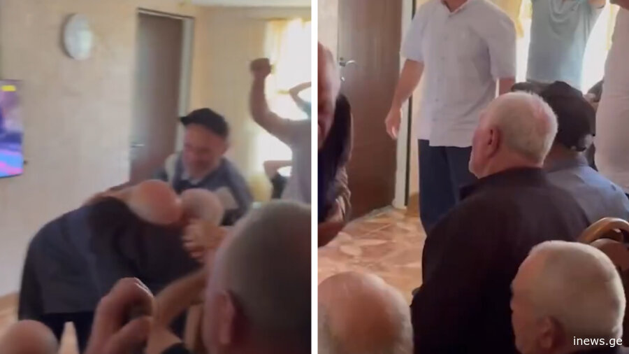 VIDEO: უსაზღვრო სიხარული ვანში - მერაბის ოჯახის ემოციები დიდი გამარჯვების შემდეგ