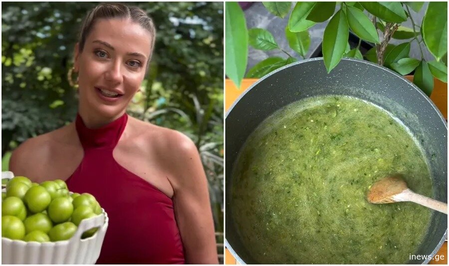 ეს ვერსია არ არის შესანახად, პირდაპირ მისართმევად ვამზადებ - ლიკა კვარაცხელია რეცეპტს აქვეყნებს