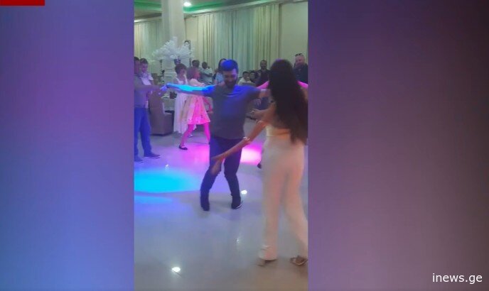 ვრცელდება მოულოდნელად გარდაცვლილი ბარბარე ბეჭვაიას ცეკვის ბოლო კადრები ქორწილიდან