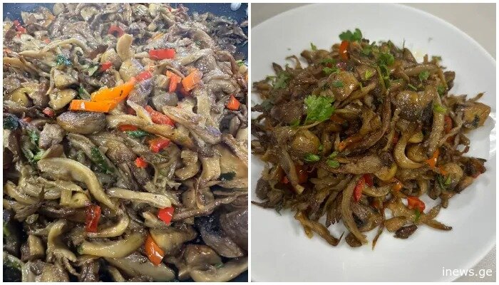 უგემრიელესი სამარხვო კერძია... ამ რეცეპტით სასწაული გამოდის - სოკოს ჩაშუშული თეთრი ღვინით