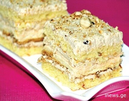 ნამცხვარი ფარაონი - მკითხველის რეცეპტი