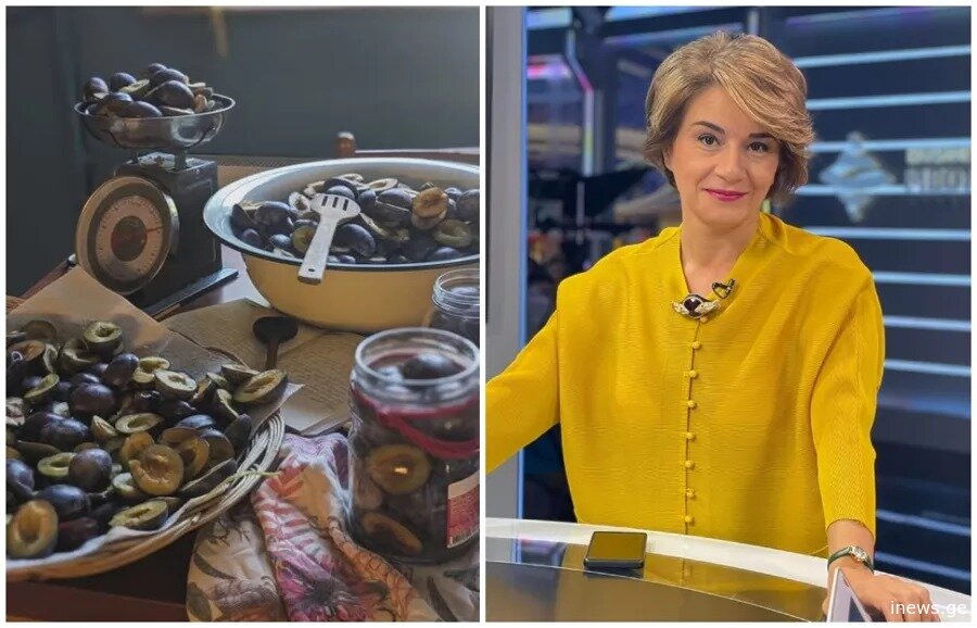 მიირთმევთ ნეტარებით და მე მახსენებთ - მანანა მანჯგალაძე სოციალურ ქსელში შავი ქლიავის მარინადის რეცეპტს აქვეყნებს