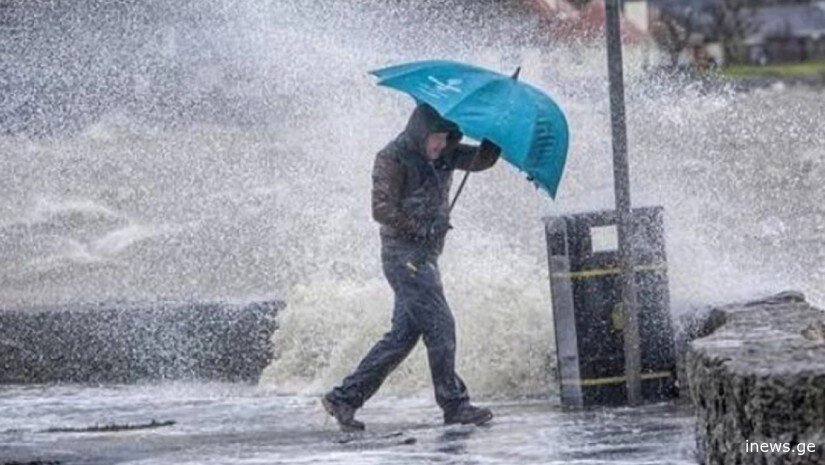 შესაძლებელია წყალმოვარდნები, მეწყრულ-ღვარცოფული პროცესების ჩასახვა - ამინდის უახლესი პროგნოზი